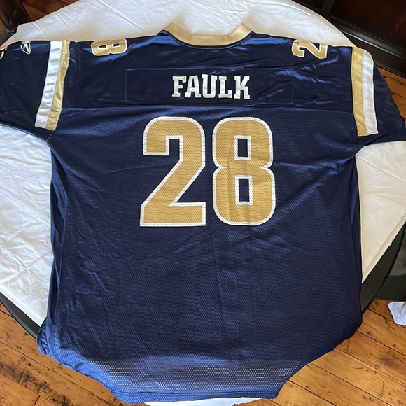 Marshall Faulk. LA Rams. Good used condition. Size 3XL - Picture 3 of 3